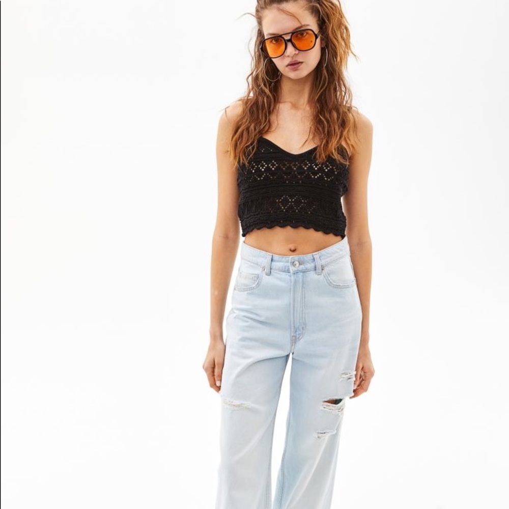 H&M POINTELLE CROCHET SET